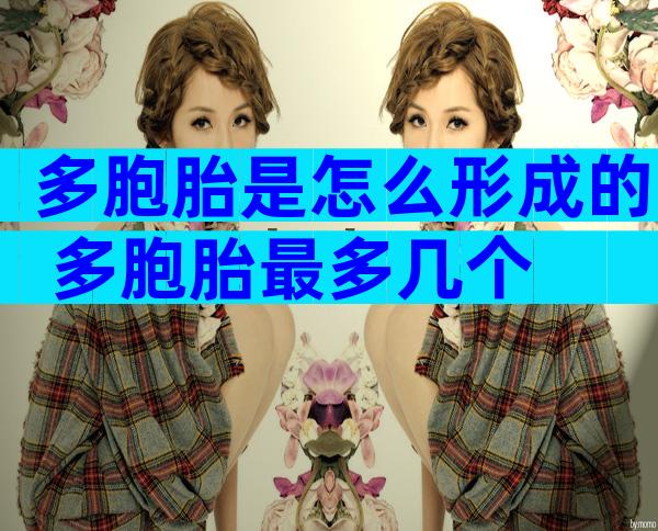 多胞胎是怎么形成的 多胞胎最多几个